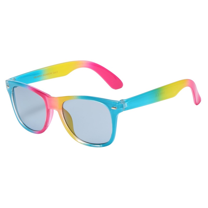 Chic Crystal Rainbow Frame Kids Sunglasses