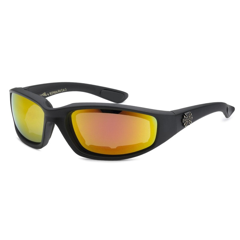 CHOPPERS COLOR MIRROR FOAM LINED SUNGLASSES