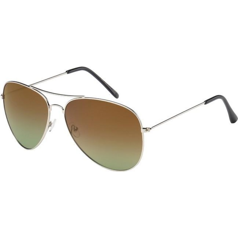CURVED FRAME AND OCEAN LENS UNISEX SUNGLASSES