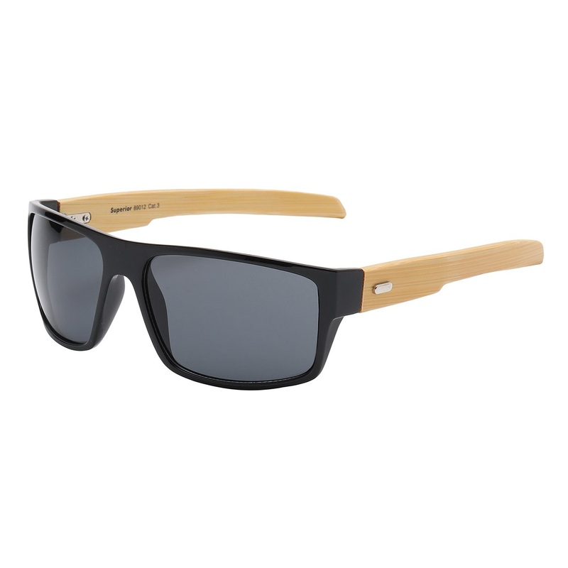 Eco-Friendly Bamboo Temple Sunglasses
