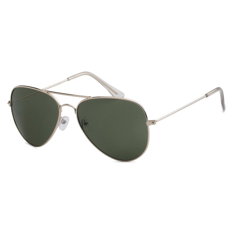 GOLD FRAME AVIATOR SUNGLASSES