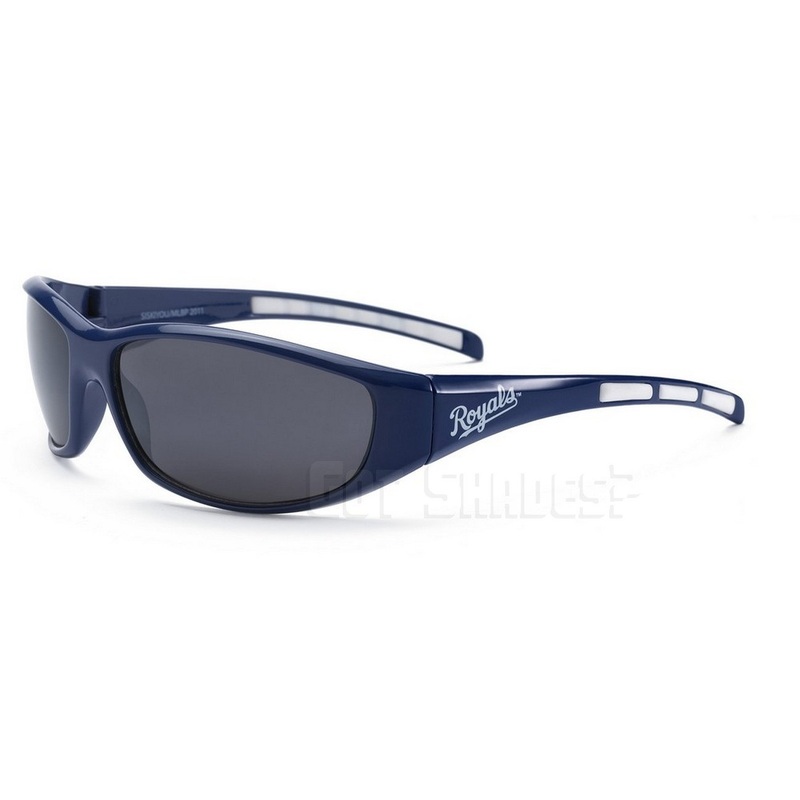 MLB KANSAS CITY ROYALS SUNGLASSES (SINGLE PIECE)