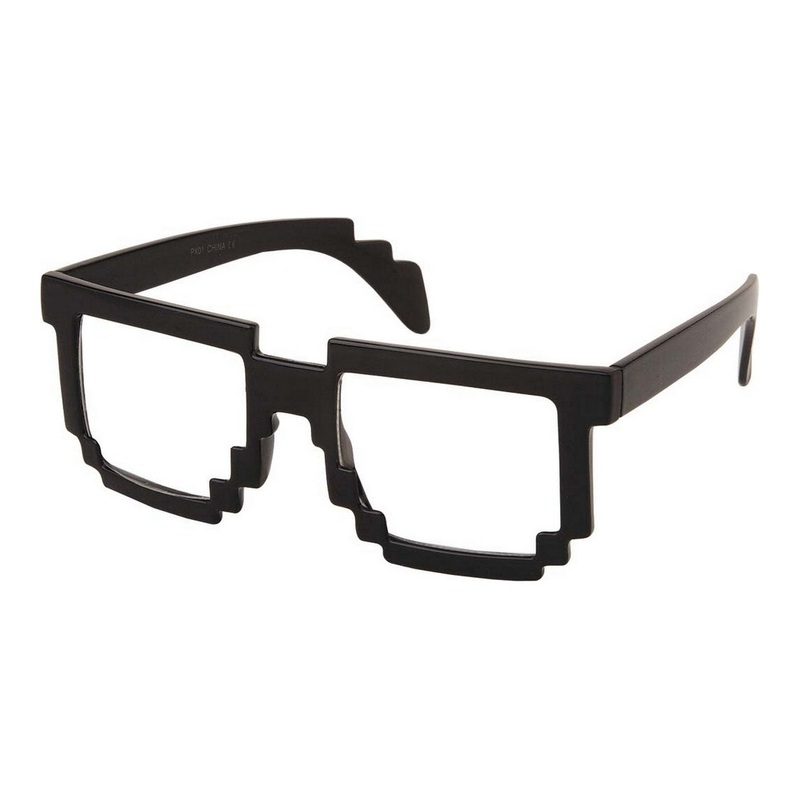 NERD EYEWEAR PX01-BKCL UNISEX PIXILATED GLASSES