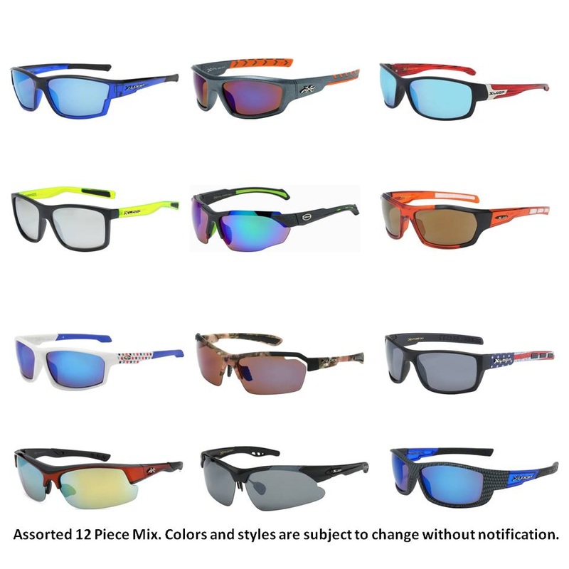 Xloop Athletic Sunglasses – 36 Pieces Assortment