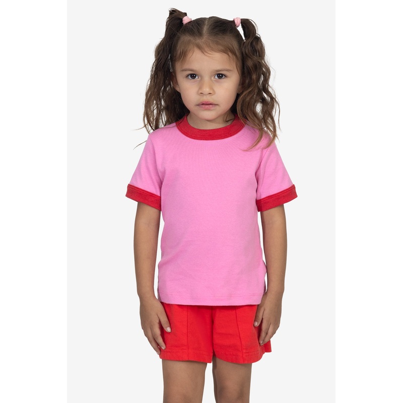 FFR101 – Kids 50/50 Rib Ringer T