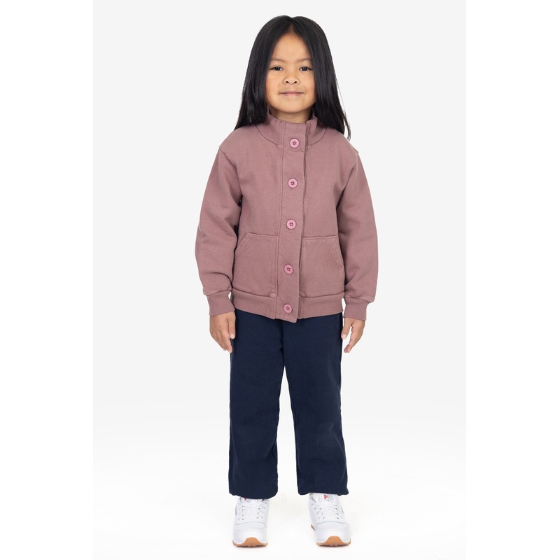 HF1001GD – Kids Heavy Fleece Jacket