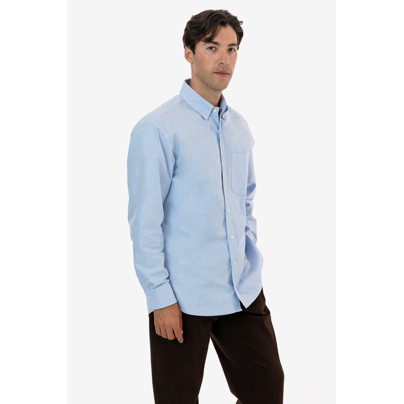 RCP402 – Classic Long Sleeve Oxford Button Down Shirt
