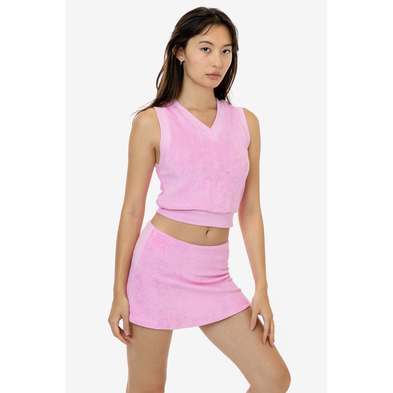 RLT357 – Loop Terry V-Neck Vest