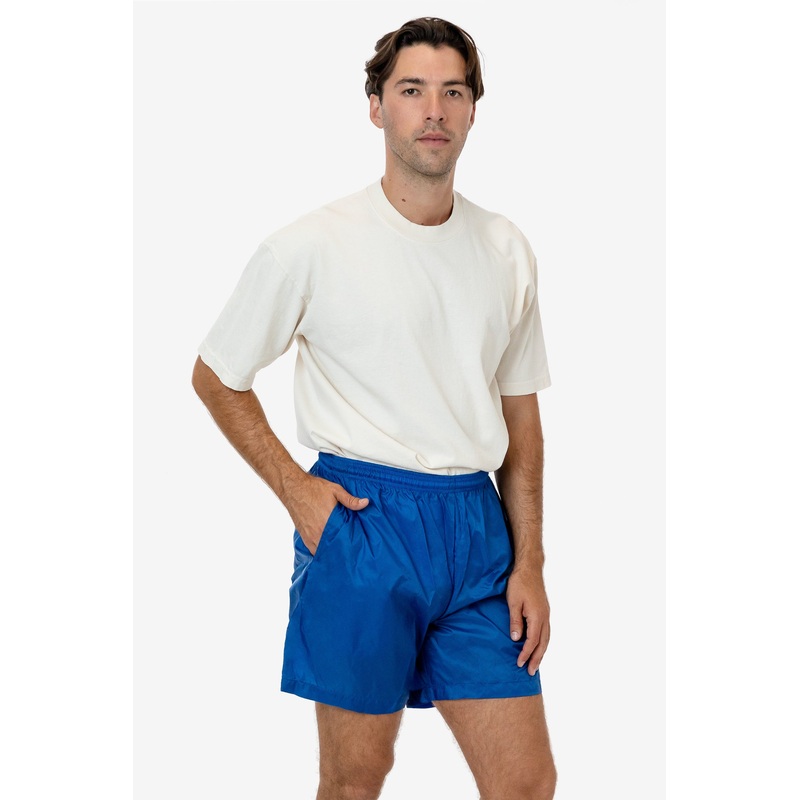 RNF412 – Men’s-Unisex Nylon Taffeta Wide Shorts / Swim Trunk