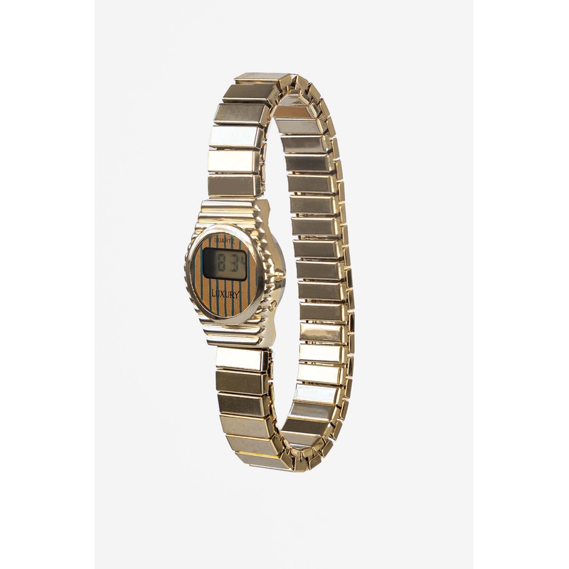 WCHRBLS – Blue Stripe Gold Watch