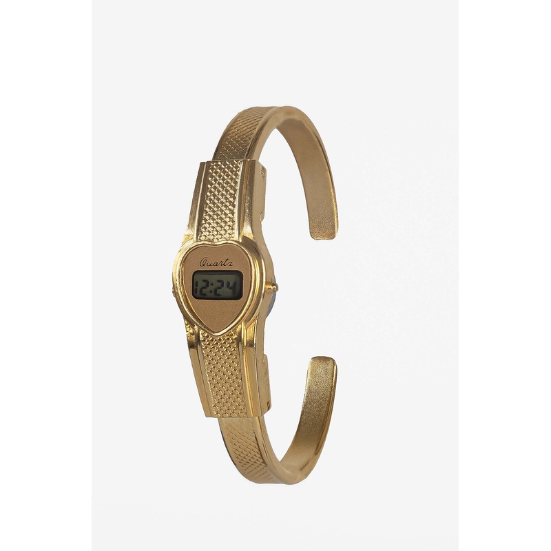 WCHRHEB – Gold Heart Bracelet Watch