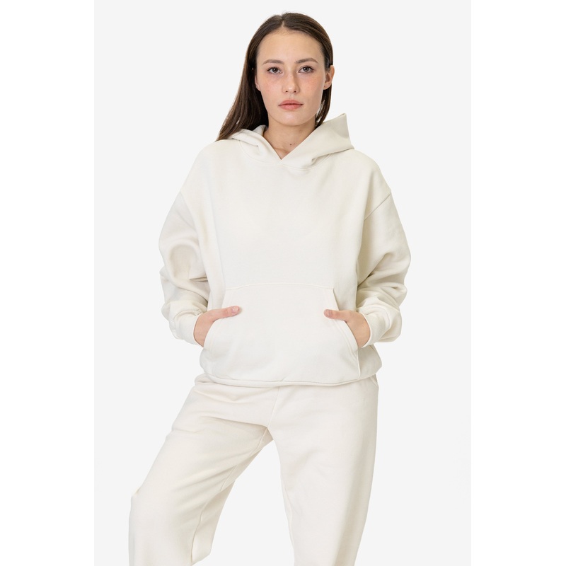 MWF1049 – 10 oz. Mid-weight Poly Cotton Fleece Wide Hoodie