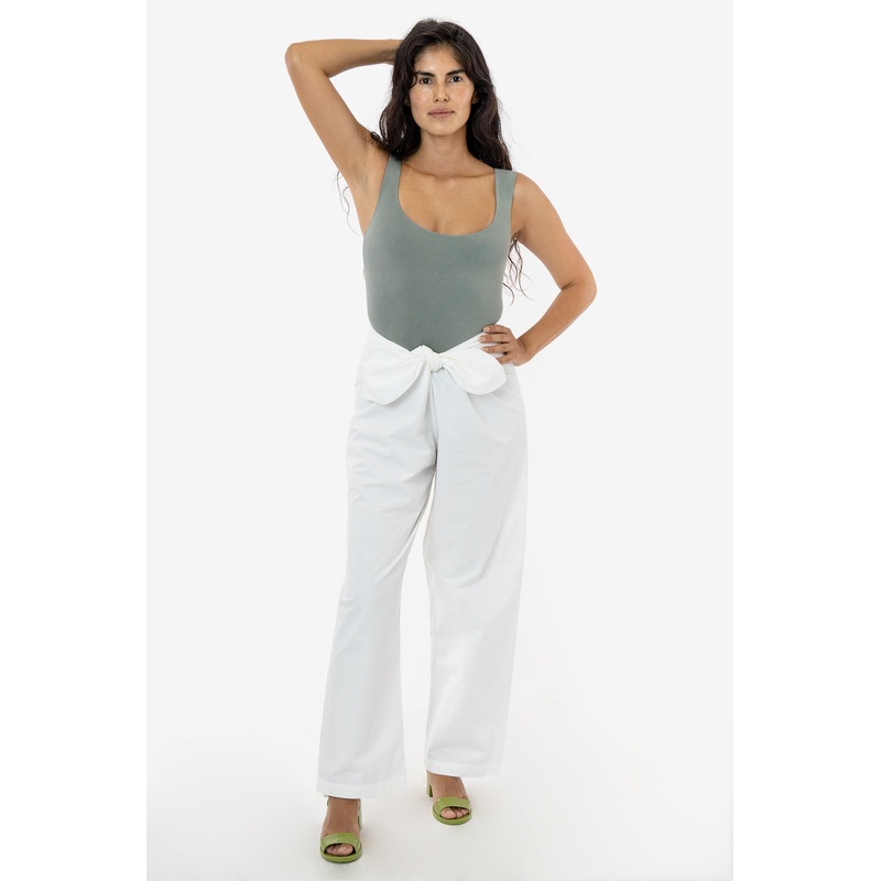 RJC325GD – Poplin Tie Front Pant