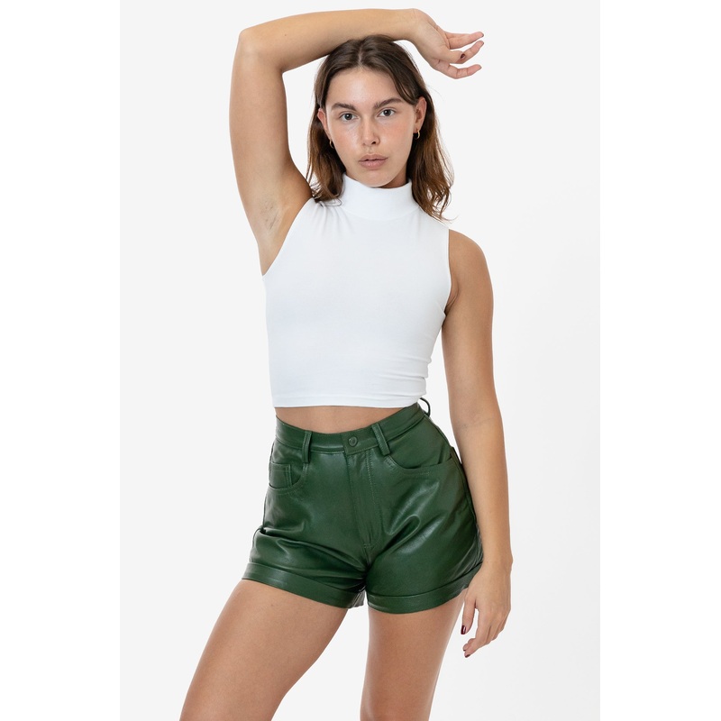 RLH3015 – Leather Cuffed Short
