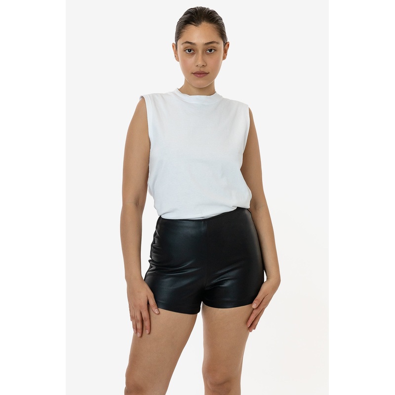 RLH747 – 2 Tone Leather Ottoman Short