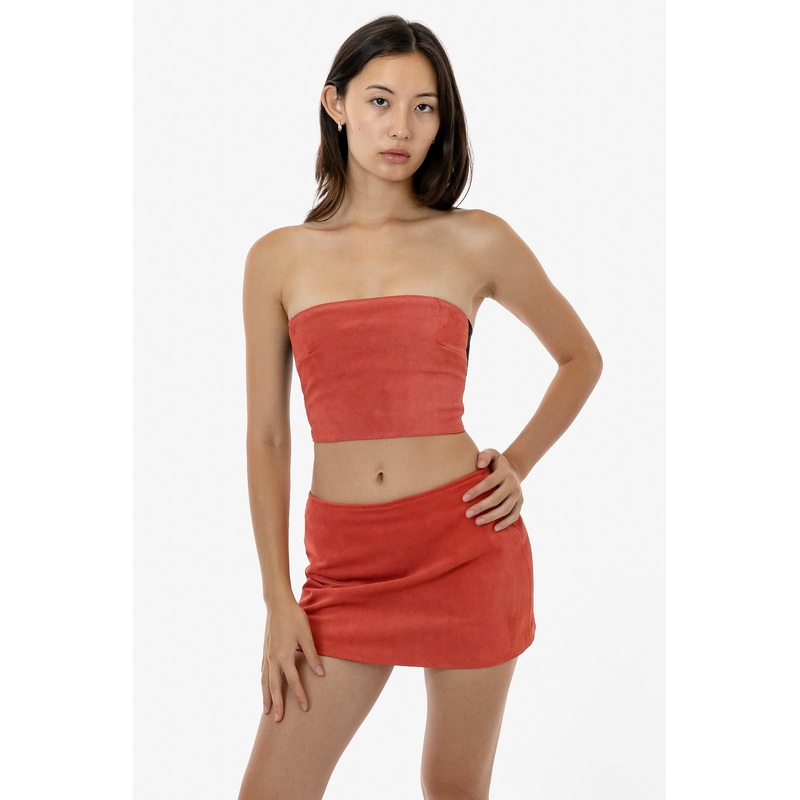 RLH767 – 2 Tone Suede Ottoman Tube Top