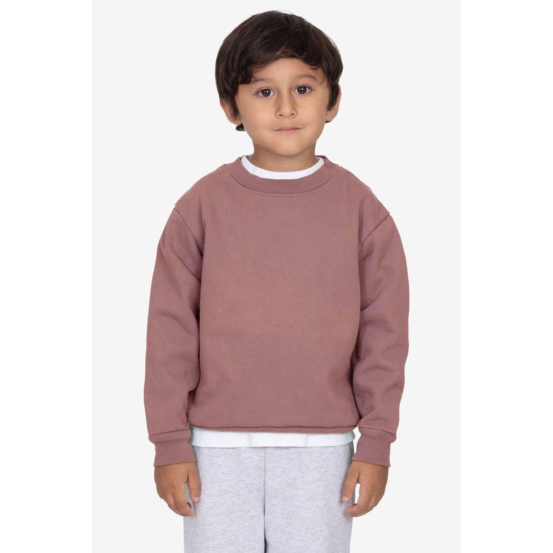 HF107GD – Kids Heavy Fleece Garment Dye Crew Sweatshirt