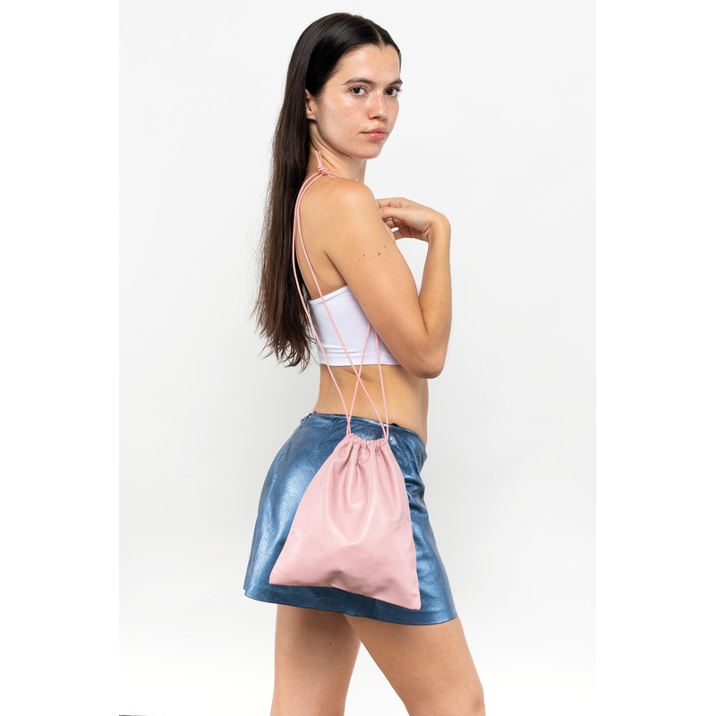 LMBLTR001 – Lambskin Drawstring Bag
