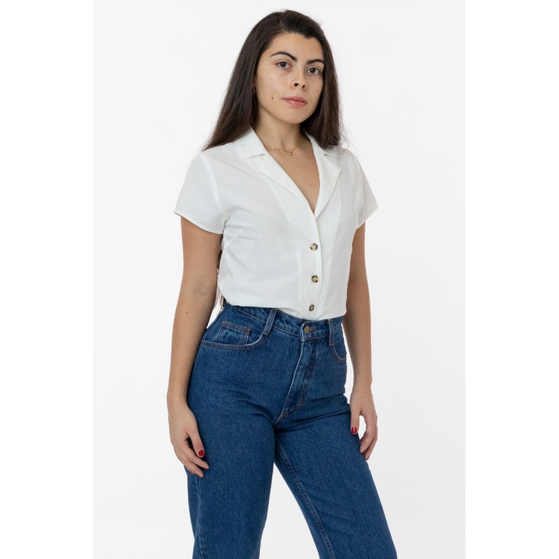 RCP345GD – Slim Fit Camp Collar Shirt