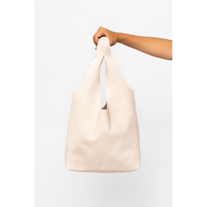 RLH3406 – Monochromatic Leather Shopping Bag