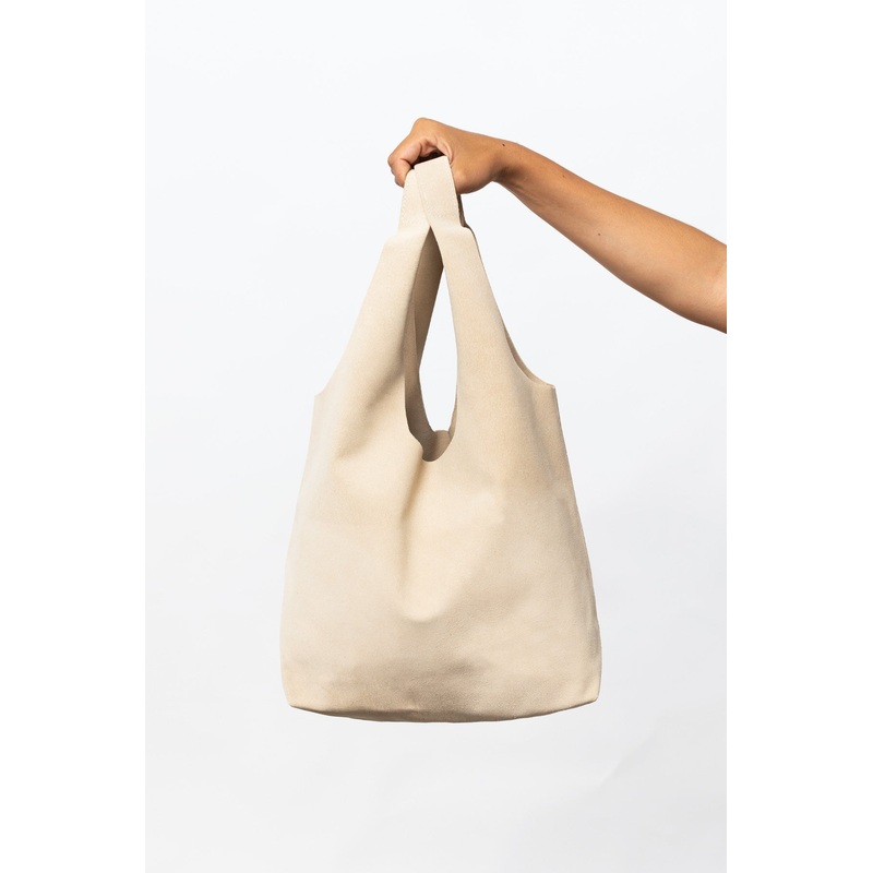 RLH3409 – Raw Suede Shopping Bag