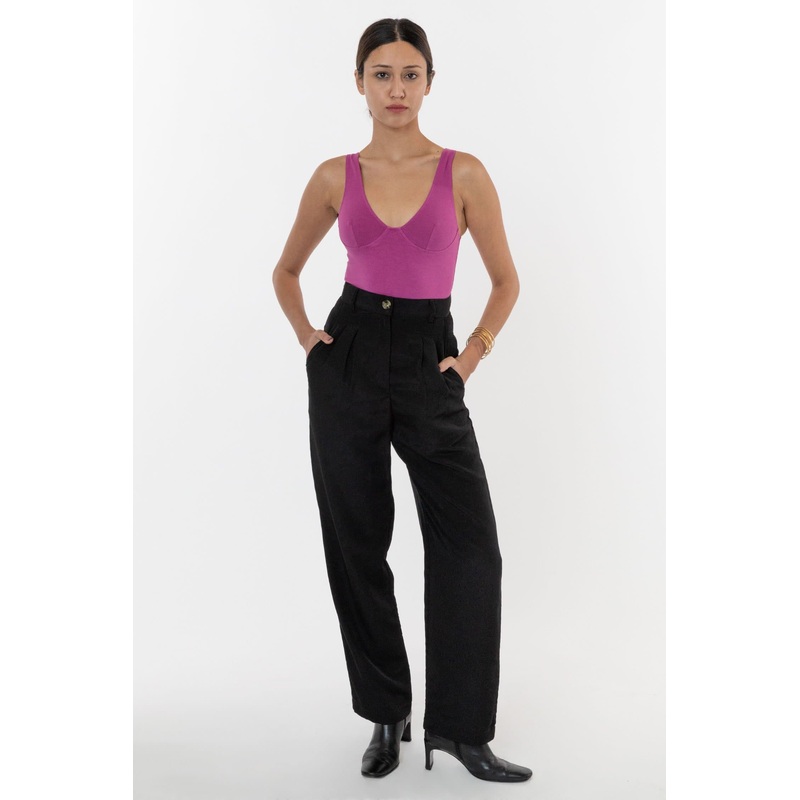 RSAPP350 – Poly Pleated Straight Leg Pant