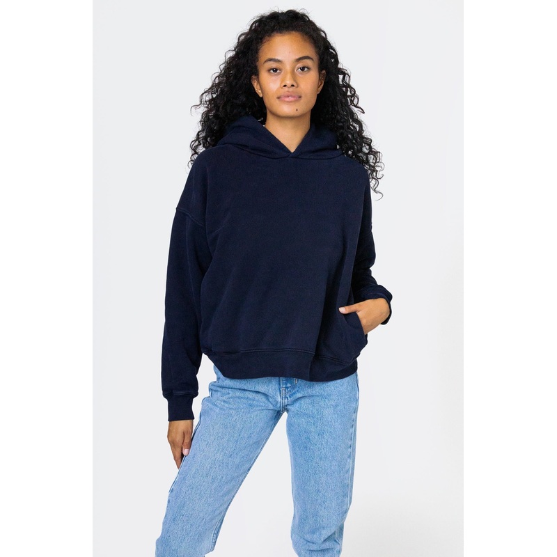 WF369GD – Puffy Heavyweight Fleece Cropped Hoodie