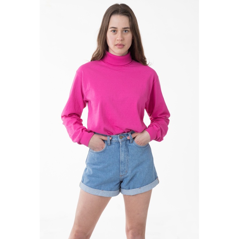 1811GD Unisex – Long Sleeve Garment Dye Turtleneck