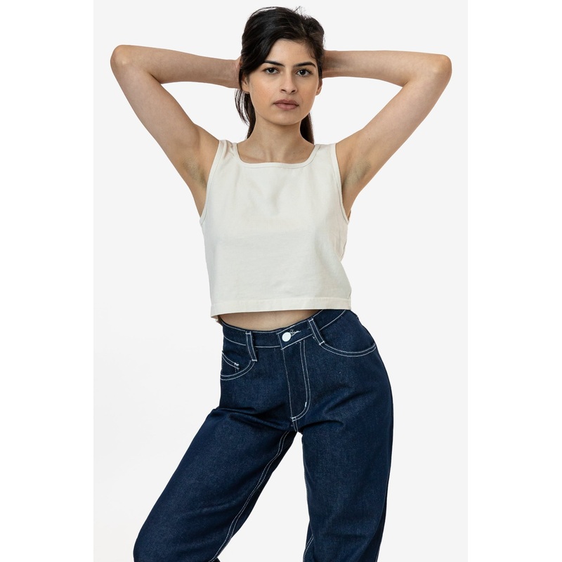 1822GD – Garment Dye Crop Tank