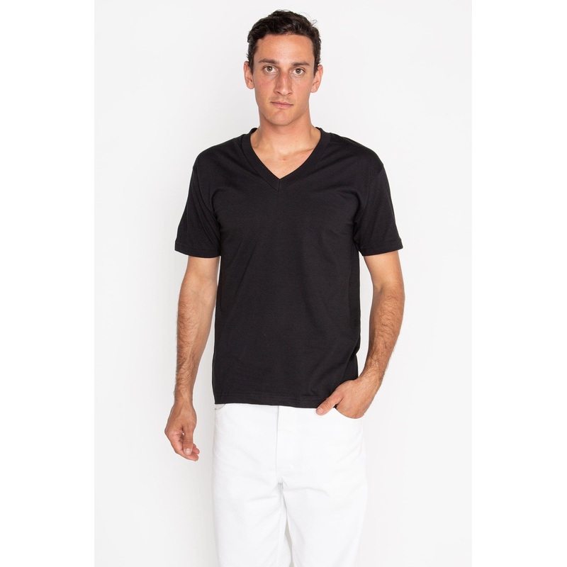 24056 – Fine Jersey V-Neck T-Shirt