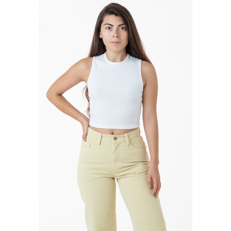 4365 – Baby Rib Sleeveless Crew Neck