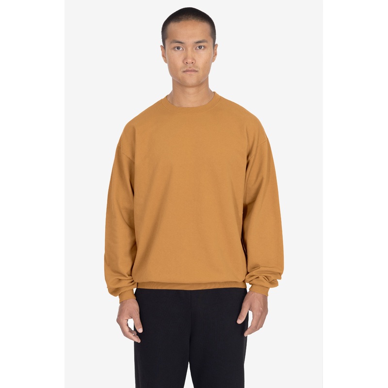 MWT07GD – Long Sleeve Garment Dye French Terry Pullover