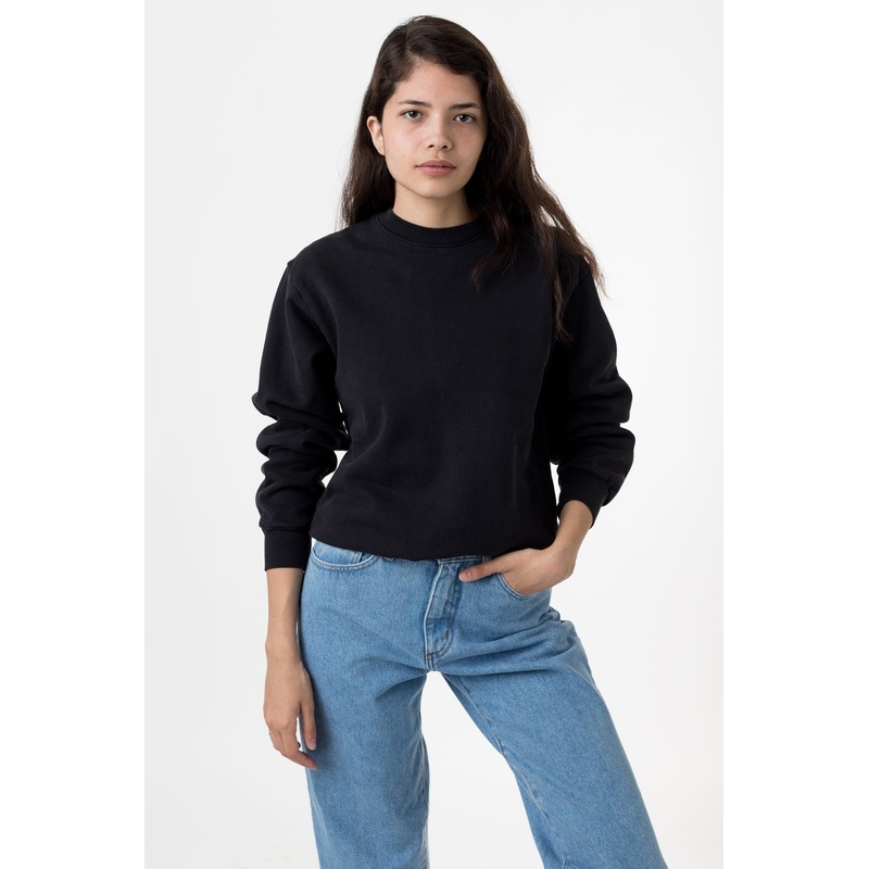 MWT07GD Unisex – Long Sleeve Garment Dye French Terry Pullover