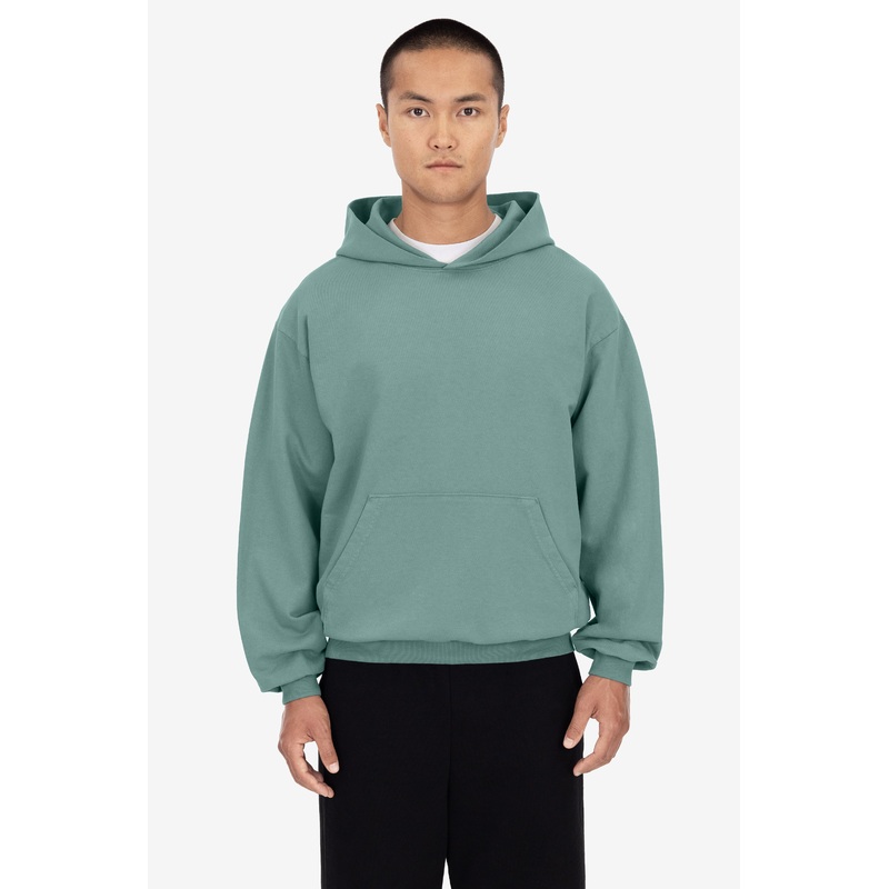 MWT09GD – Long Sleeve Garment Dye French Terry Pullover Hoodie