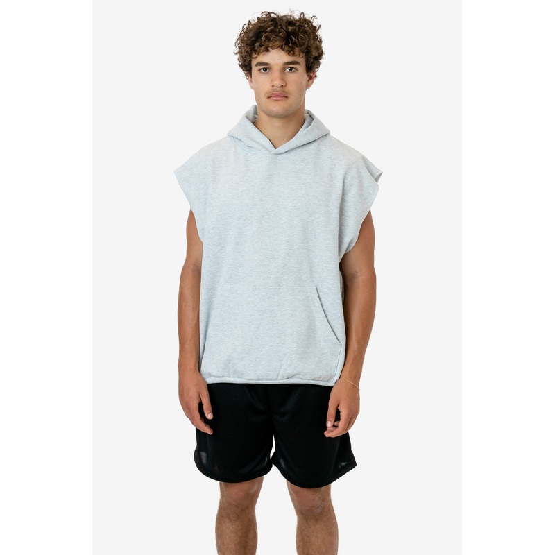 HF08 – Heavy Fleece Sleeveless Hoodie (Piece Dye)