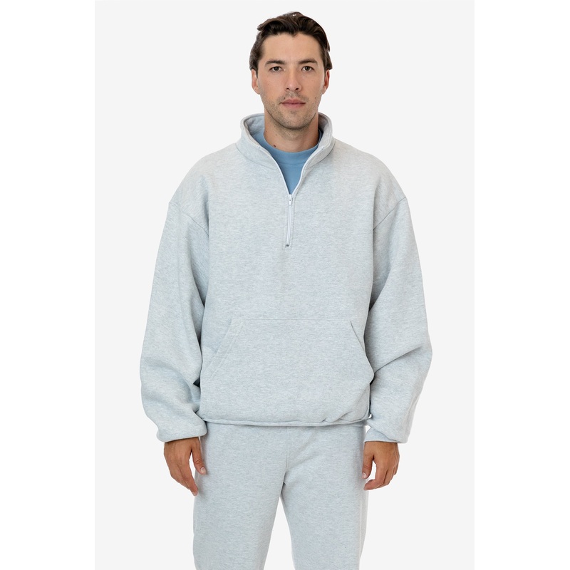 HFX408 – Heavy Fleece Half Zip Pullover (Piece Dye)