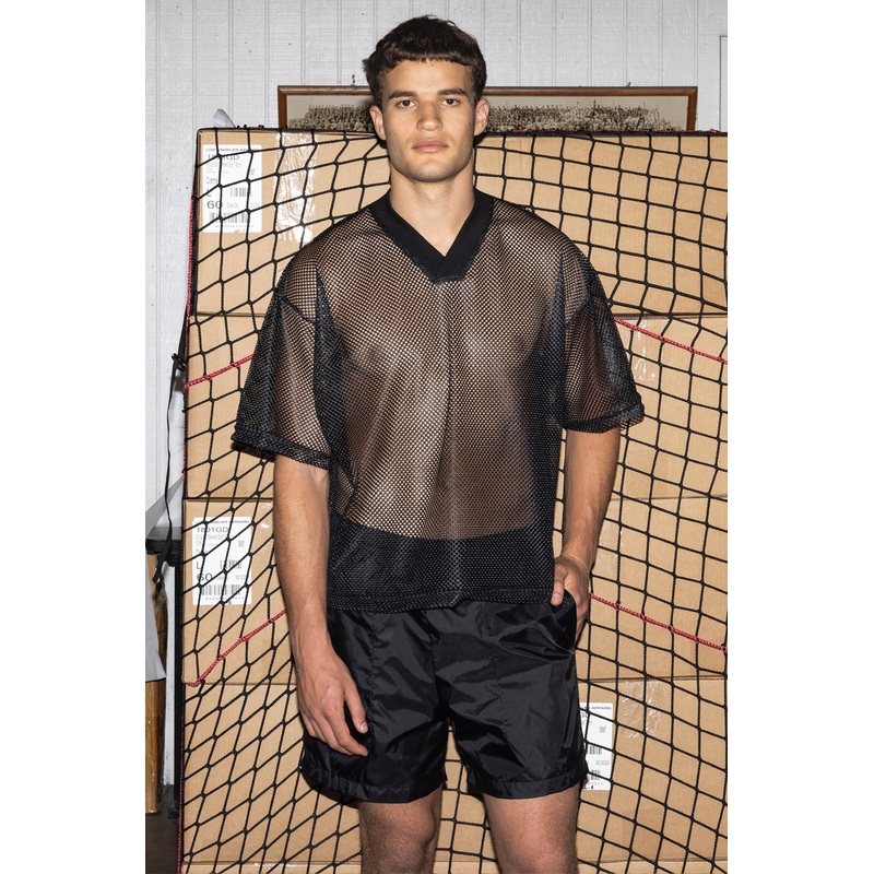 KM561 – King Mesh Short Sleeve V-Neck T-Shirt