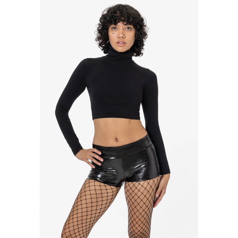 RSV330 – Stretch Vinyl Mini Shorts