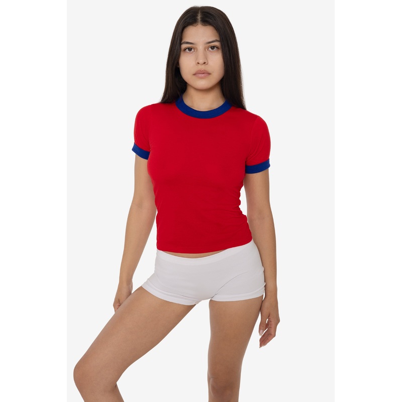 FF310 – Women’s Poly Cotton Ringer Tee