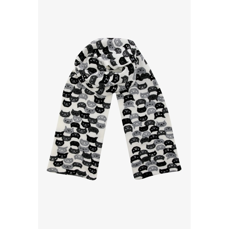 JQSCARF41 – Smiling Cat Scarf