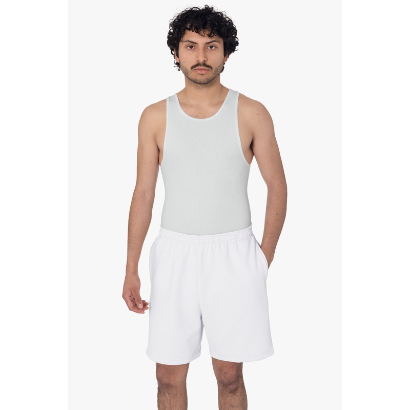 MWF02 – 10oz. Mid-weight Poly Cotton Fleece Sweatshort