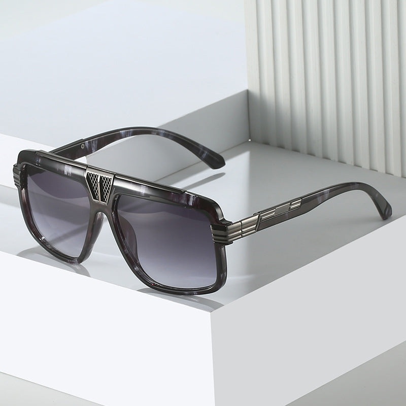 Cazal Legends 678 002 Sunglasses Men’s Matt Black Gunmetal/Green Gradient 59mm