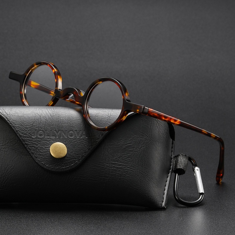 Jim Small Round Acetate Glasses Frame