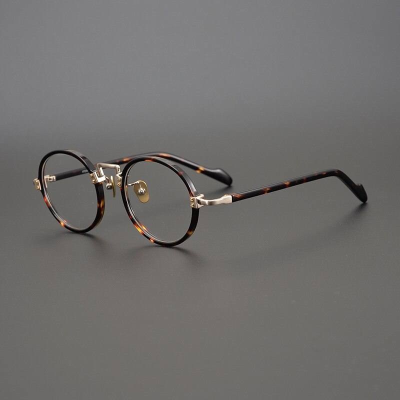 Kin Vintage Acetate Round Glasses Frame