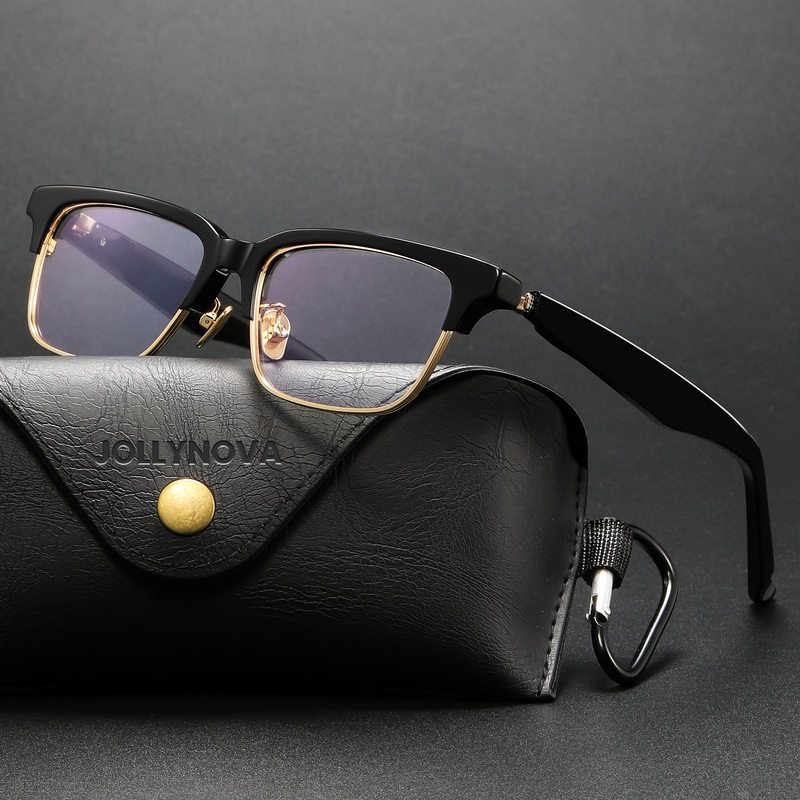 Benji Browline Acetate Glasses Frame