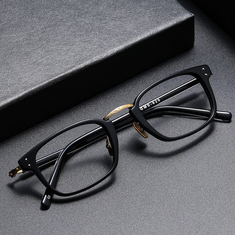 Cantin Retro Titanium Square Glasses Frame