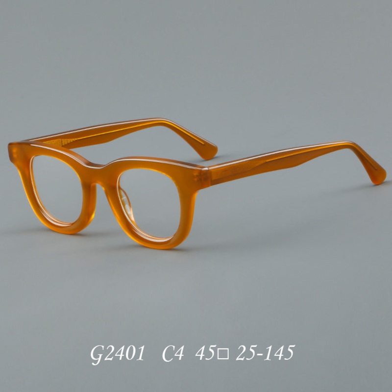 Foxx Retro Cat Eye Acetate Glasses Frame