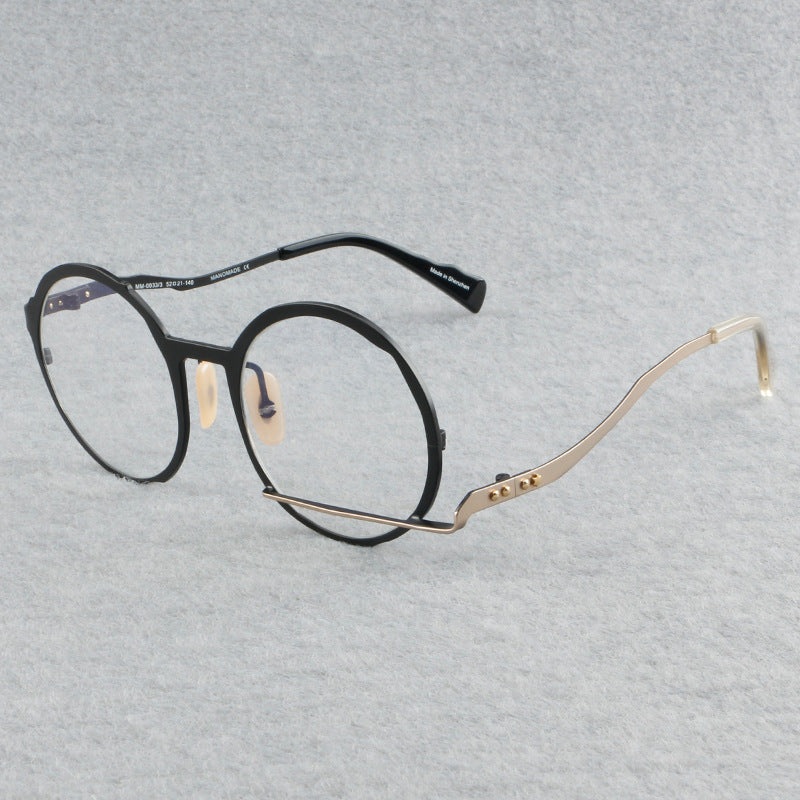 Kelby Ultra-light Round Titanium Glasses Frame