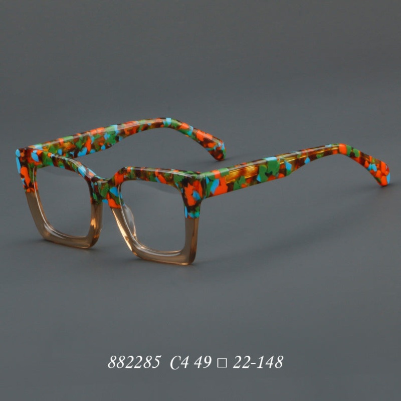 Marlow Retro Thick Acetate Glasses Frame