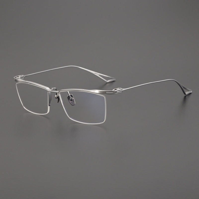 Urda Retro Titanium Square Glasses Frame